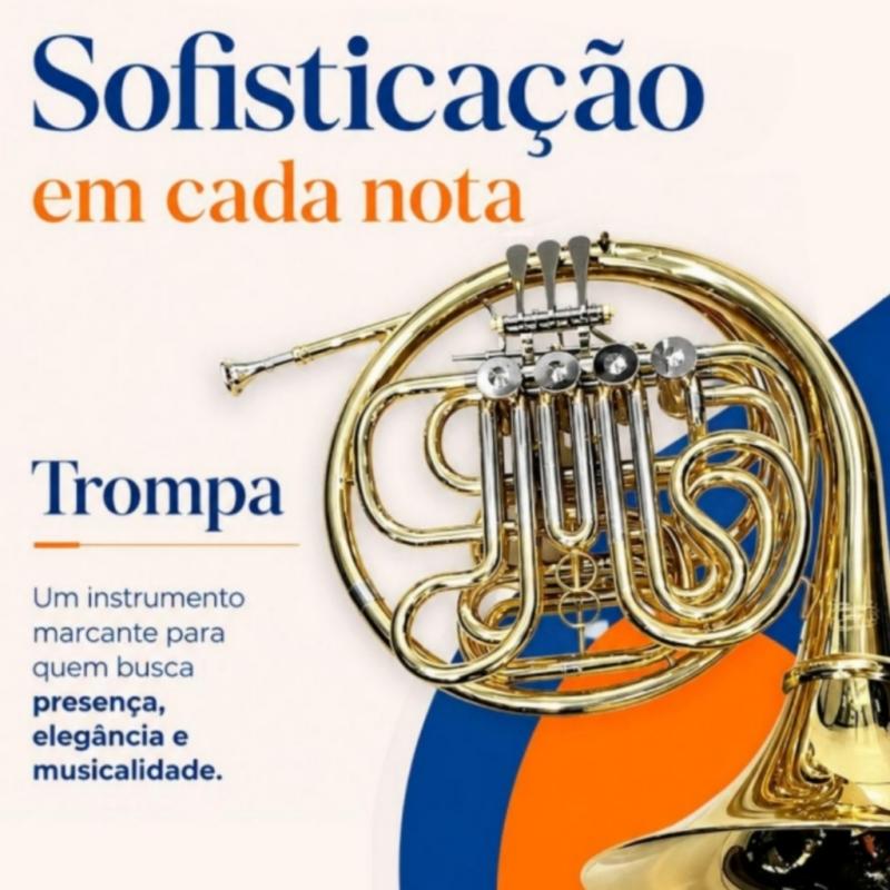Trompa Fontai Music Afinação Dupla Sib/Fá
