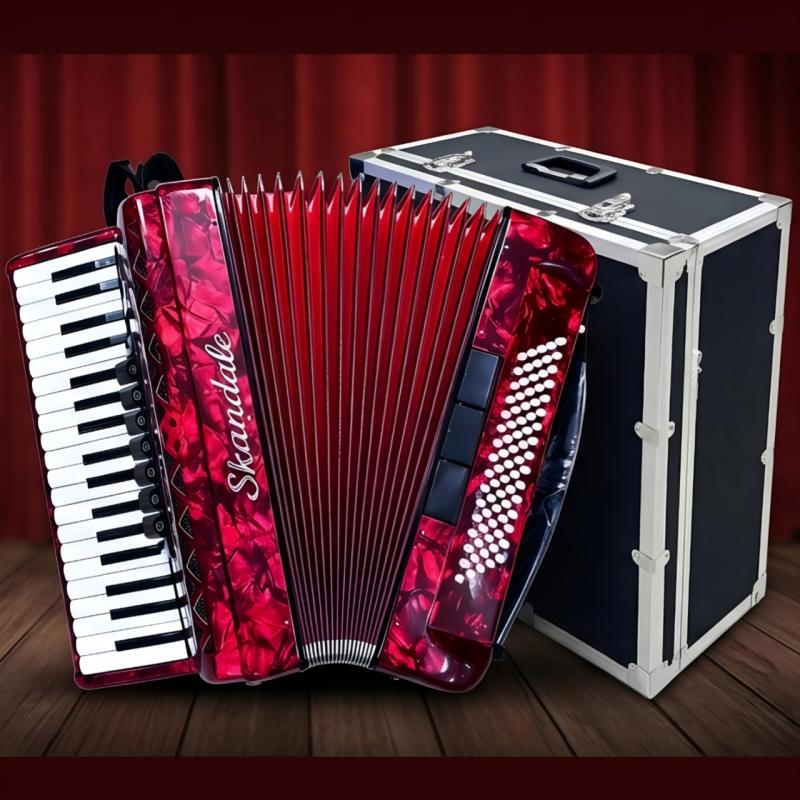 Acordeon Skandale 80 Baixos Gaita Sanfona
