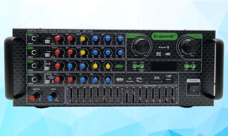 Potência Amplif. Mesa Ecopower EP-1616 40W+40W/2Ch